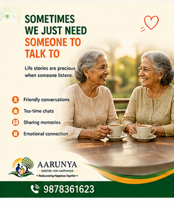 Sometimes we just need someone to talk to